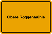 Grundbuchauszug Obere Roggenmühle